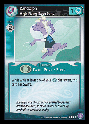 Randolph, High-Flying Earth Pony